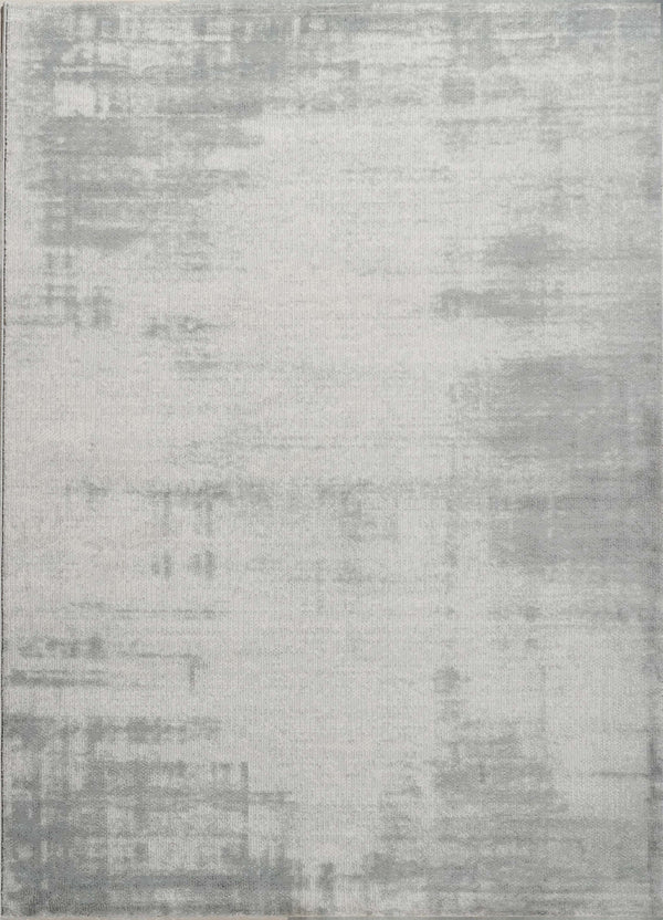 Abstract Grey Modern Minimalist Rug