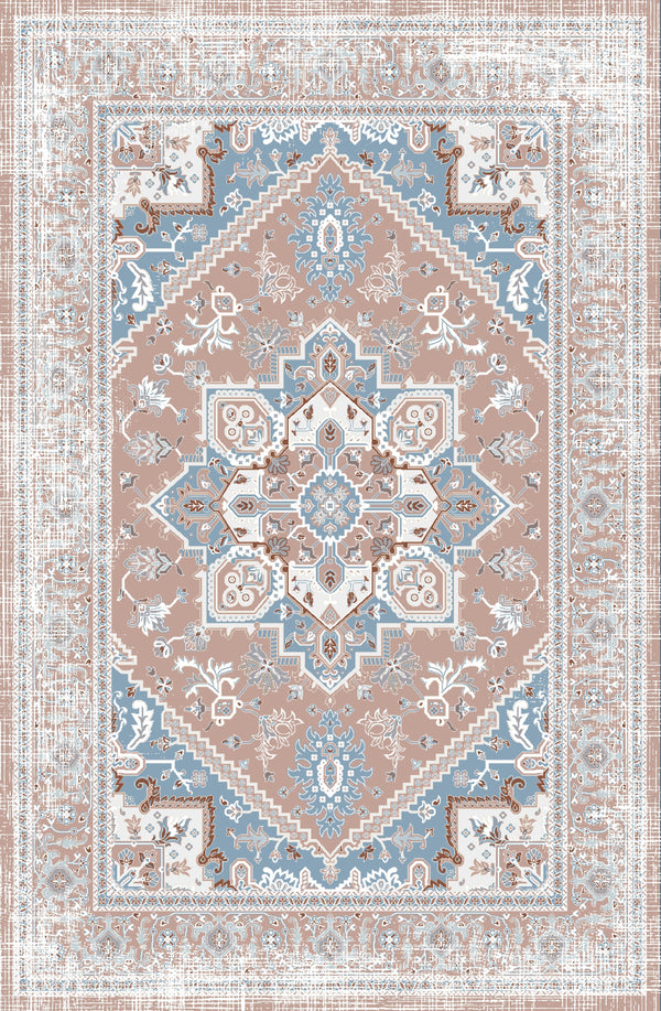Floral Bloom Washable Rug