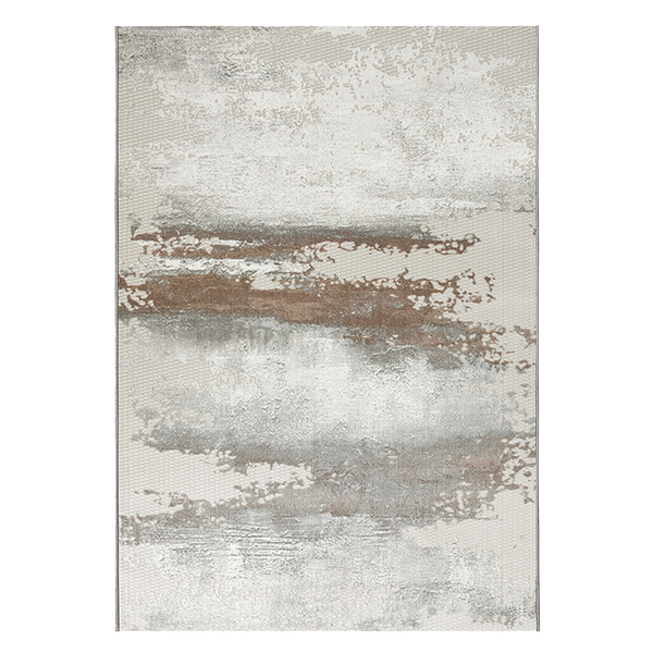 Seville Patina Cream & Taupe Abstract Rug